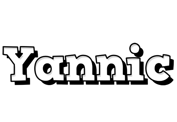 Yannic snowing logo