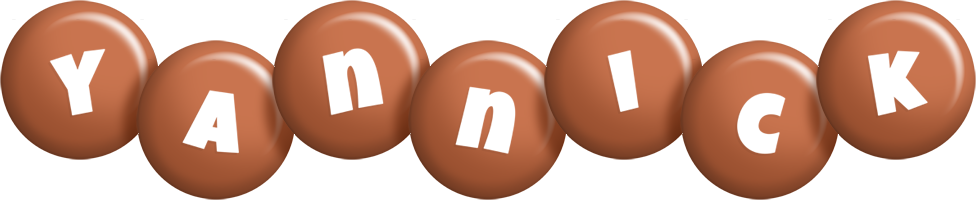 Yannick candy-brown logo