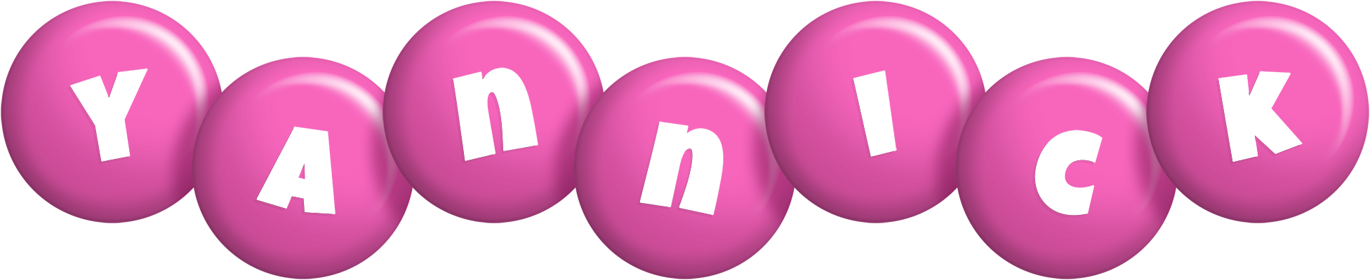 Yannick candy-pink logo