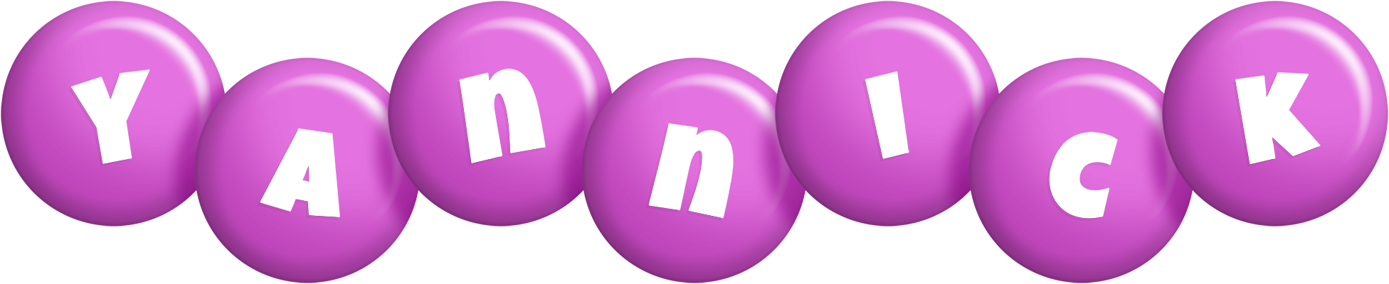 Yannick candy-purple logo