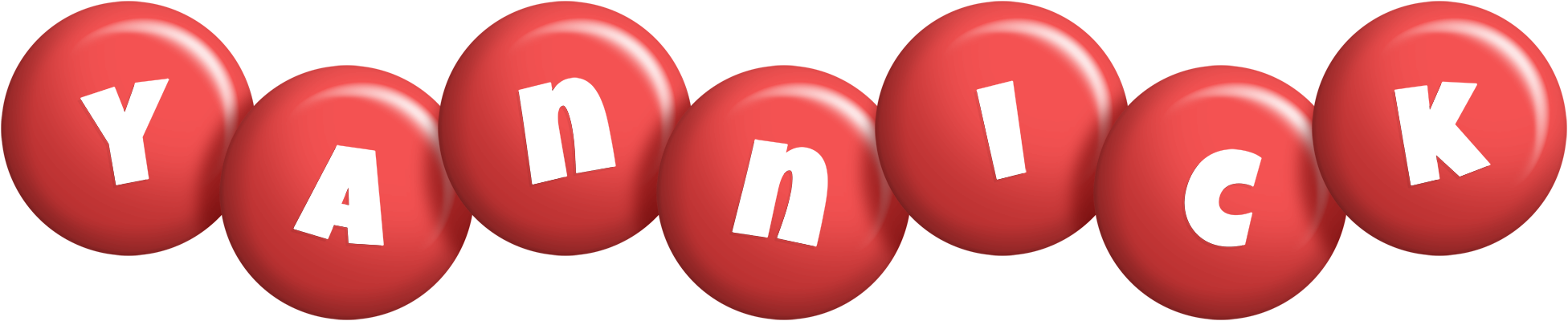 Yannick candy-red logo