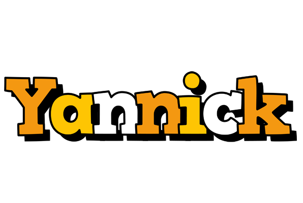 Yannick cartoon logo