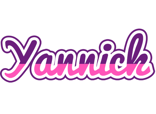 Yannick cheerful logo