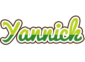 Yannick golfing logo