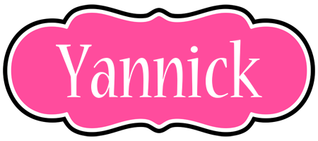 Yannick invitation logo