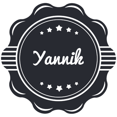 Yannik badge logo