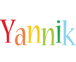 Yannik birthday logo