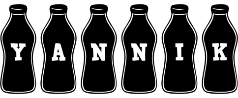 Yannik bottle logo