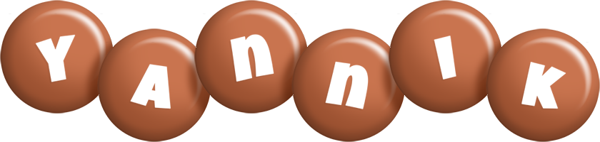 Yannik candy-brown logo