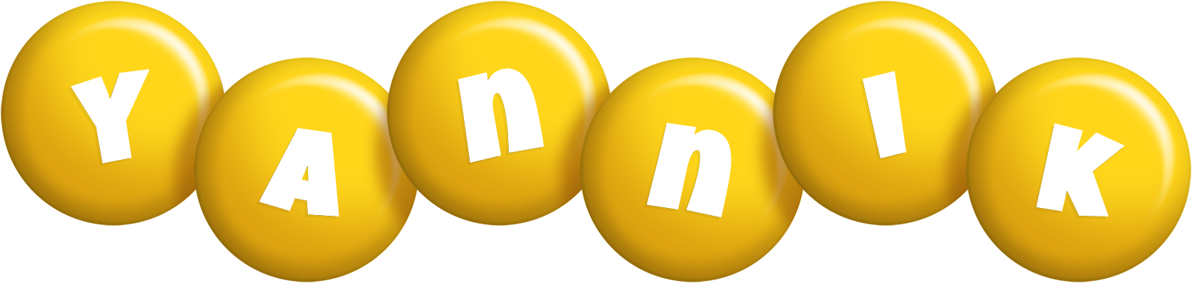 Yannik candy-yellow logo