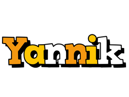 Yannik cartoon logo