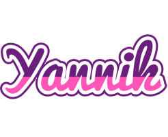 Yannik cheerful logo