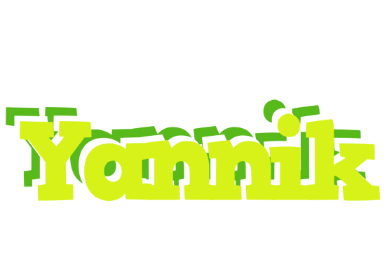 Yannik citrus logo