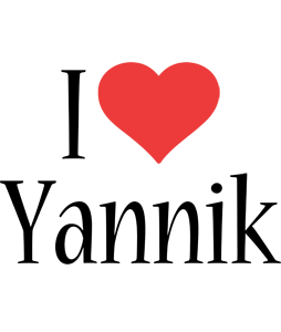 Yannik i-love logo