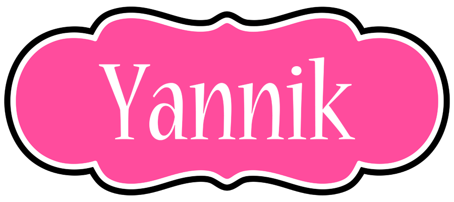 Yannik invitation logo