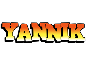 Yannik sunset logo