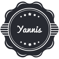 Yannis badge logo