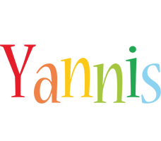 Yannis birthday logo