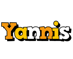 Yannis cartoon logo