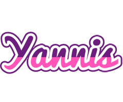 Yannis cheerful logo