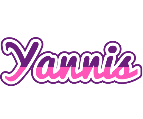 Yannis cheerful logo