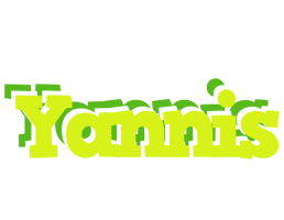 Yannis citrus logo