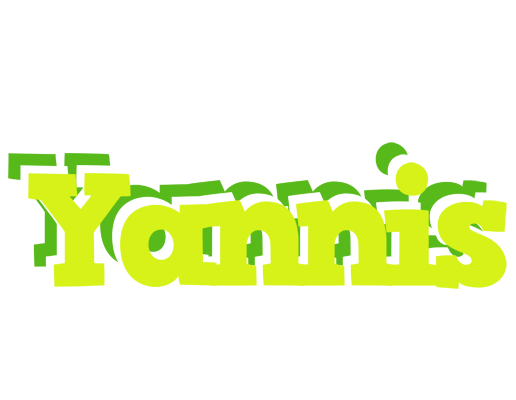 Yannis citrus logo