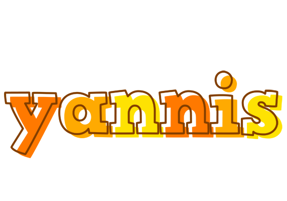 Yannis desert logo
