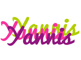 Yannis flowers logo