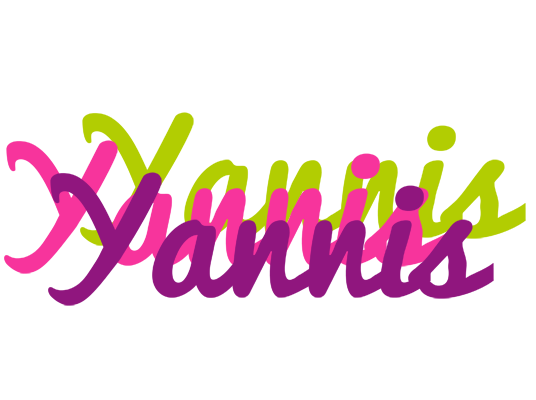 Yannis flowers logo