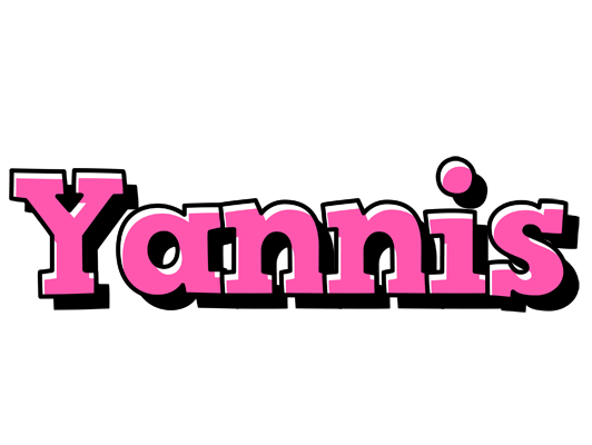 Yannis girlish logo