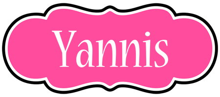 Yannis invitation logo