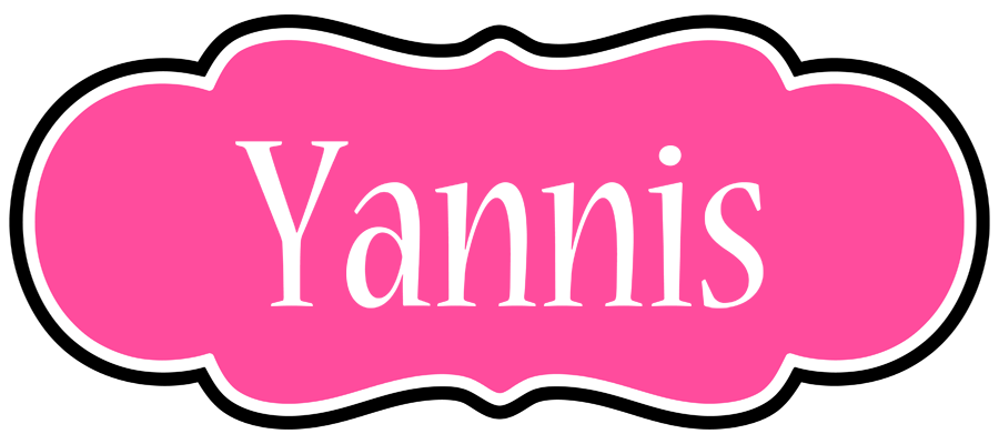 Yannis invitation logo