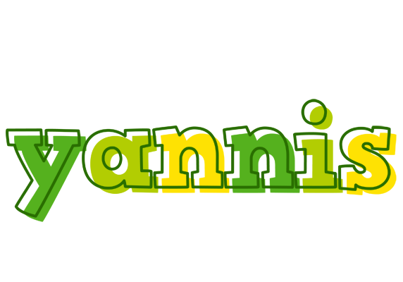 Yannis juice logo