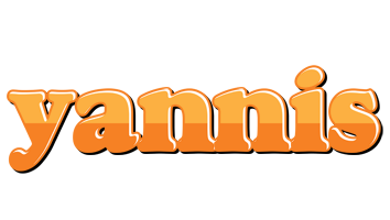 Yannis orange logo