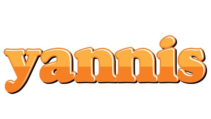 Yannis orange logo