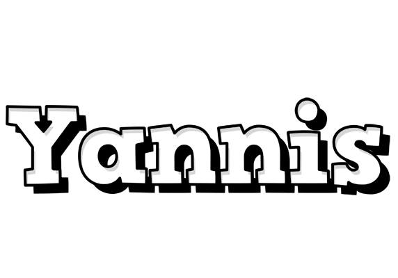 Yannis snowing logo