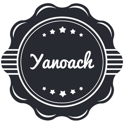 Yanoach badge logo