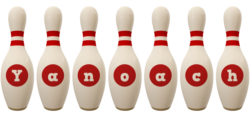 Yanoach bowling-pin logo
