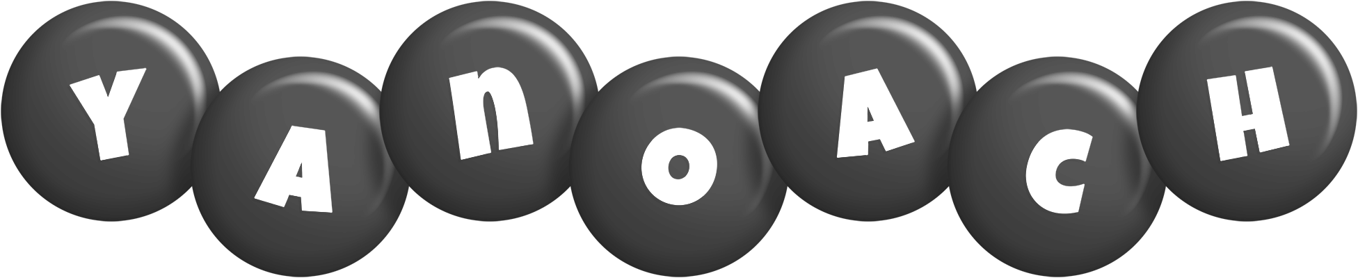 Yanoach candy-black logo