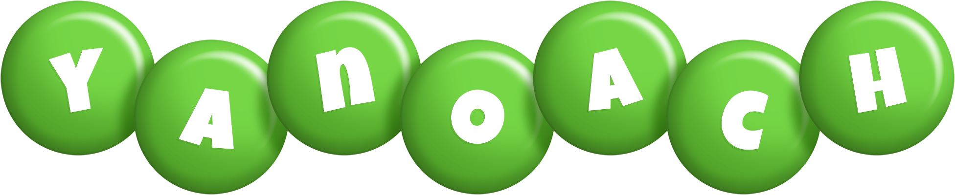 Yanoach candy-green logo