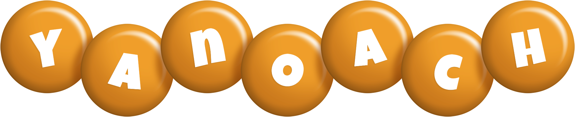 Yanoach candy-orange logo