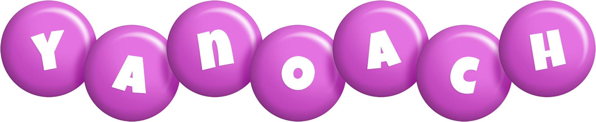 Yanoach candy-purple logo