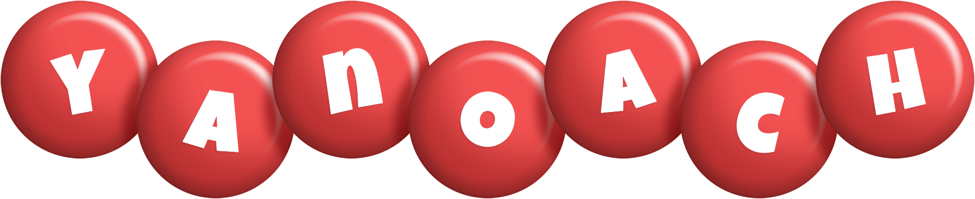 Yanoach candy-red logo