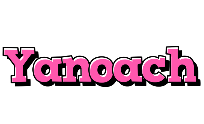 Yanoach girlish logo