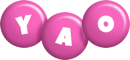 Yao candy-pink logo