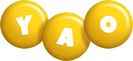 Yao candy-yellow logo