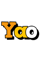 Yao cartoon logo