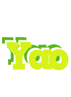 Yao citrus logo