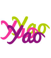 Yao flowers logo